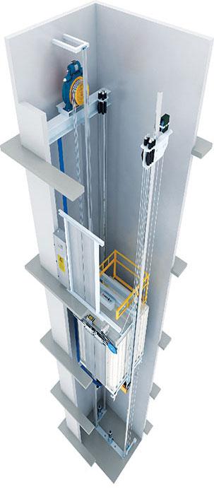 Passenger Elevator Machine Room Less Geight Industrial Ventures INC 